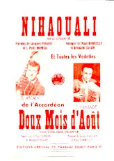 descargar la partitura para acordeón Nihaouali (Baio Chanté) en formato PDF