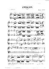 télécharger la partition d'accordéon Ambicion (Partie : Violons A + B) (Tango) au format PDF