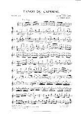 télécharger la partition d'accordéon Tango du Caporal (Parties : Violons A + B + Cuivres) au format PDF