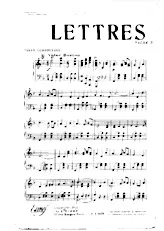 download the accordion score Lettres d'amour (Orchestration Complète) (Valse Boston) in PDF format