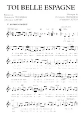 télécharger la partition d'accordéon Toi belle Espagne (Paso Doble Chanté) au format PDF