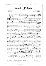 descargar la partitura para acordeón Soleil Cubain (Calypso) en formato PDF