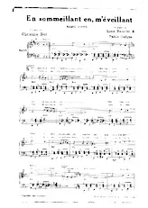 scarica la spartito per fisarmonica En sommeillant en m'éveillant (Boléro Chanté) in formato PDF