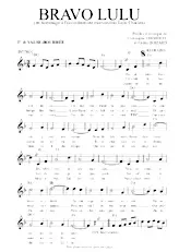 descargar la partitura para acordeón Bravo Lulu (Valse Bourrée) en formato PDF