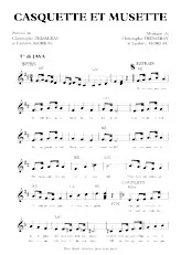 descargar la partitura para acordeón Casquette et Musette (Java) en formato PDF