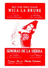 download the accordion score Mica la brune (Orchestration) (Paso Doble Chanté) in PDF format