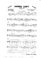 télécharger la partition d'accordéon Samba Lady (Samba Lélé) (Arrangement : Yvonne Thomson) (Orchestration) au format PDF