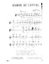 télécharger la partition d'accordéon Hymne au Cantal (Valse Chantée) au format PDF