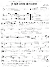 download the accordion score Je suis femme et musique in PDF format