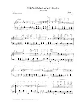 télécharger la partition d'accordéon Schön ist die Liebe im Hafem (Valse Chantée) au format PDF
