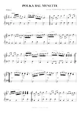télécharger la partition d'accordéon Polka Bal Musette au format PDF