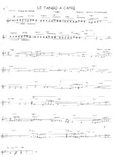 scarica la spartito per fisarmonica Le tango à Capri in formato PDF
