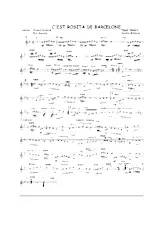 download the accordion score C'est Rosita de Barcelone (Paso Doble) in PDF format