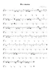 download the accordion score Hey Mama in PDF format