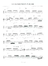 descargar la partitura para acordeón Le bandonéon pleure en formato PDF