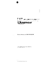 scarica la spartito per fisarmonica L'Anamour in formato PDF