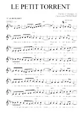 download the accordion score Le petit torrent (Boléro) in PDF format