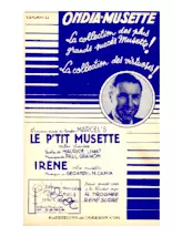 télécharger la partition d'accordéon Le p'tit musette (Chant : Marcel's) (Créée par : Robert Trognée et René Sudre) (Valse Chantée) au format PDF