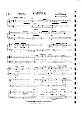 télécharger la partition d'accordéon Zapper (Paso Doble) au format PDF