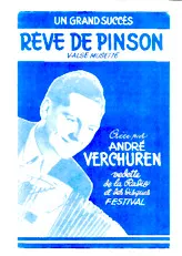 download the accordion score Rêve de pinson (Créée par : André Verchuren) (Valse Trés Brillante) in PDF format