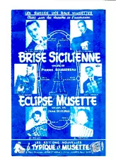 download the accordion score Brise Sicilienne (Créée par : Charles Verstraete / Loulou Legrand / Jacky Noguez / Louis Ledrich / Jo Privat / Bruno Lorenzoni) (Valse) in PDF format