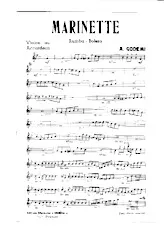 télécharger la partition d'accordéon Marinette (Rumba Boléro) au format PDF