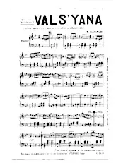 scarica la spartito per fisarmonica Vals' Yana (Valse Musette) in formato PDF