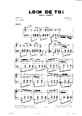 télécharger la partition d'accordéon Loin de toi + Dulcinée (Tango Chanté) au format PDF