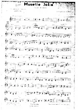 scarica la spartito per fisarmonica Musette Jolie (Valse Musette) in formato PDF