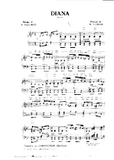 scarica la spartito per fisarmonica Diana (Tango) in formato PDF