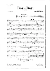 descargar la partitura para acordeón Boy Boy (Calypso) en formato PDF