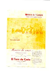 télécharger la partition d'accordéon El toro de casta (Le taureau de combat) (Orchestration Complète) (Paso Doble) au format PDF