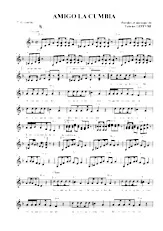 download the accordion score Amigo la cumbia in PDF format