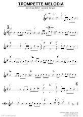 télécharger la partition d'accordéon Trompette Mélodia (Slow Rock) au format PDF