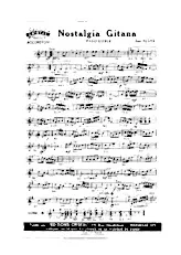 télécharger la partition d'accordéon Nostalgia Gitana (Orchestration) (Paso Doble) au format PDF