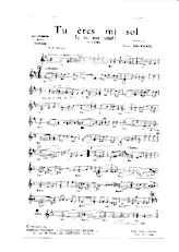 télécharger la partition d'accordéon Tu ères mi sol (Tu es mon soleil) (Orchestration) (Boléro) au format PDF