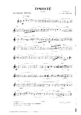 descargar la partitura para acordeón Timidité (Valse) en formato PDF
