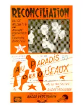 télécharger la partition d'accordéon Réconciliation (Valse) au format PDF