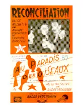 download the accordion score Réconciliation (Valse) in PDF format