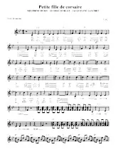download the accordion score Petite fille de corsaire in PDF format