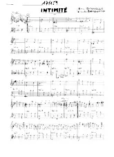 descargar la partitura para acordeón Intimité (Valse) (Manuscrite) en formato PDF