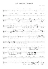 download the accordion score On verra demain (Relevé) in PDF format