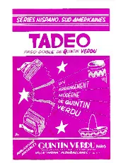 télécharger la partition d'accordéon Tadeo (Orchestration) (Paso Doble) au format PDF