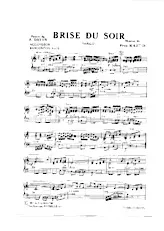 download the accordion score Brise du soir (Orchestration) (Tango Typique) in PDF format