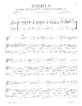 scarica la spartito per fisarmonica Daniela (Du Film : De quoi tu t' mêles Daniela) (Chant : Eddy Mitchell) (Rumba Rock) in formato PDF