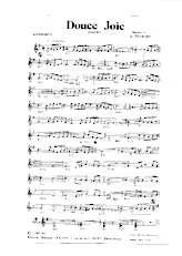 scarica la spartito per fisarmonica Douce joie (Créé par : Dino Margellli) (Orchestration) (Boléro) in formato PDF