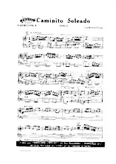 scarica la spartito per fisarmonica Caminito soleado (Bandonéon A+ B) (Tango) in formato PDF