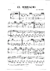télécharger la partition d'accordéon El Borracho (Orchestration Complète) (Paso Doble) au format PDF