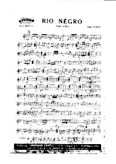 download the accordion score Rio Nègro (Orchestration) (Paso Doble) in PDF format