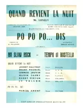 descargar la partitura para acordeón Quand revient la nuit (Mister Lonely) (Chant : Johnny Hallyday) (Orchestration Complète) (Slow Rock) en formato PDF